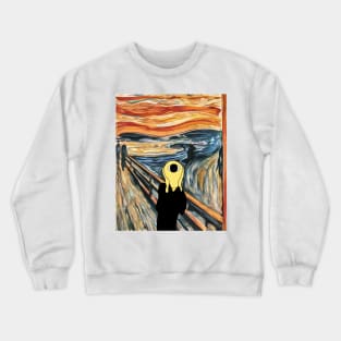 The Scream by Munch Crewneck Sweatshirt